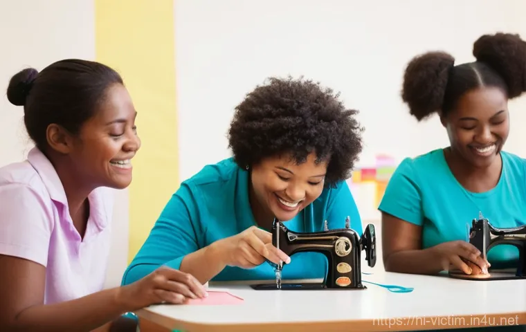 범죄 피해자 가정 폭력 피해 신고 방법 - **Prompt:** A woman, around 40 years old, holds a smartphone to her ear, her expression a mix of tre...